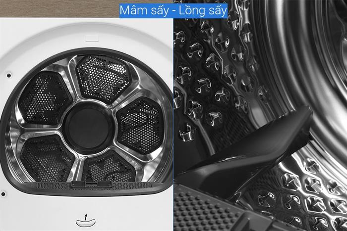 Máy sấy bơm nhiệt Toshiba 8 kg&nbsp;TD-T37BS90HWV(WT)